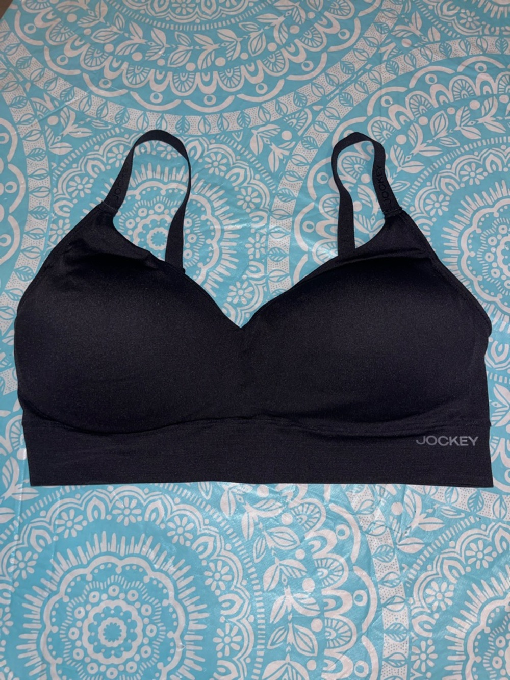 Jockey Black Seamless Wireless Bralette